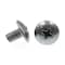 Prime-Line Machine Screw, Truss Head Phil/Slot Comb Dr No. 8-32X1/4in Zinc Plated Steel 100-Pk 9006685 - alternate 2